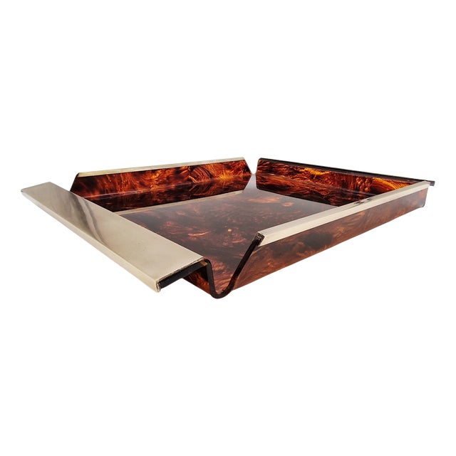 Vintage Hollywood Regency Style Tray, 1970s For Sale