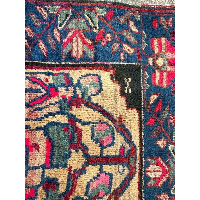 Mid-Century Tribal Afshar Bag Face Rug, 1940s For Sale - Image 4 of 13