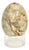 Marbled Stone Egg W/ Stand For Sale
