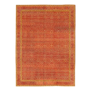 Vintage Mamluk Rug With All-Over Ottoman Design by Keivan Woven Arts 8'11 X 11'9 For Sale
