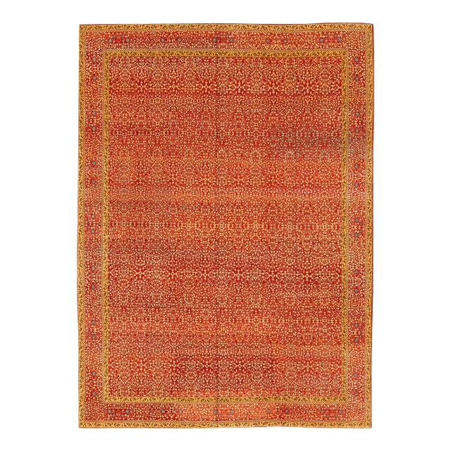 Vintage Mamluk Rug With All-Over Ottoman Design by Keivan Woven Arts 8'11 X 11'9 For Sale