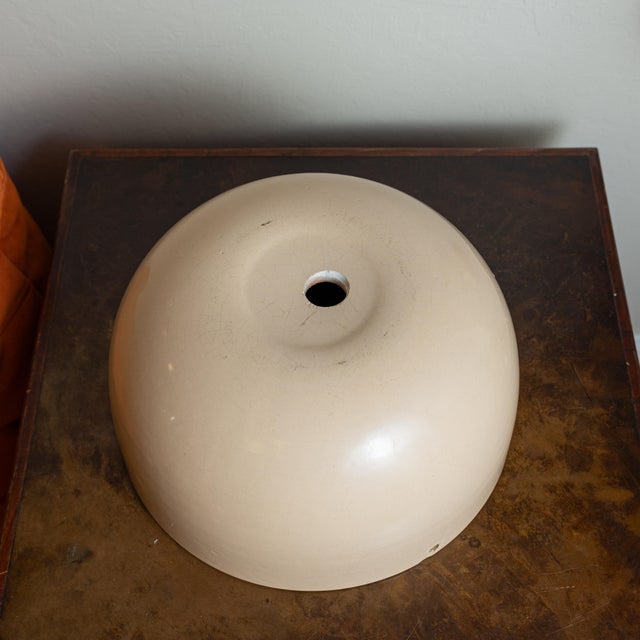 Ceramic Vintage Gainey Ceramics Hanging Planter, Cream Glaze, California Modern For Sale - Image 7 of 7