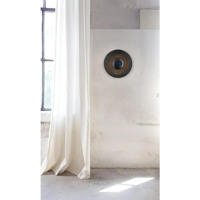 Metropolis eclipse - brass sconce by jan garncarek dimensions: 36 x 36 x 18 cm also available in 52 cm diameter. Material:...