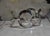 Late 20th Century Mod Sterling Silver Circle Cuff Bracelet For Sale - Image 10 of 15