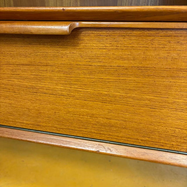Omann Jun Danish Vintage Model 75 Teak Desk For Sale - Image 16 of 16