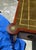 Baker Furniture Company Vintage Baker Furniture Mahogany & Tooled Leather Partner's Writing Desk – "Crown & Tulip" Era For Sale - Image 4 of 12