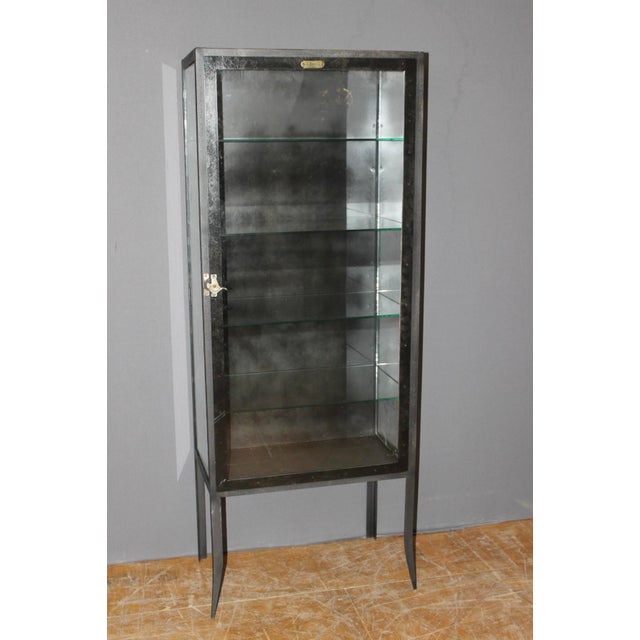 Iron Medical Display Case, 1940 For Sale - Image 9 of 13
