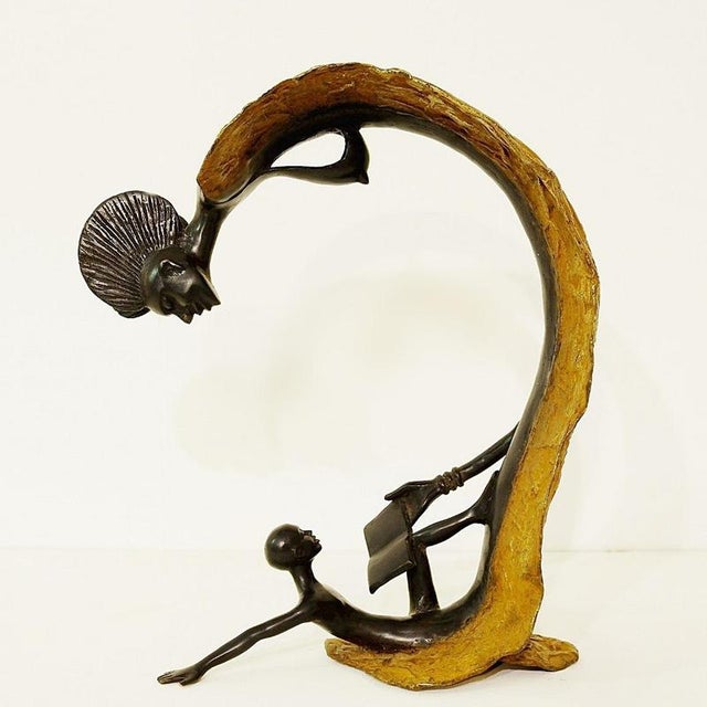 Gold Diki Siderme, The Worthy Mother, France, 2016, Bronze For Sale - Image 8 of 8