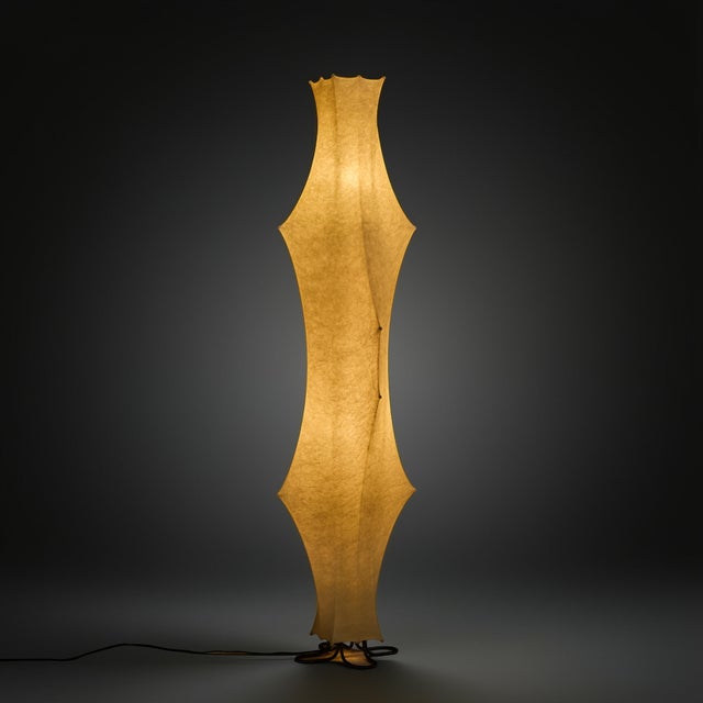 Metal Mid 20th Century Mid Century Mordern Afra & Tobia Scarpa for Flos Fantasma Piccolo Floor Lamp For Sale - Image 7 of 7