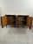 Wood Italian Art Deco Bedside Tables, 1940s, Set of 2 For Sale - Image 7 of 11