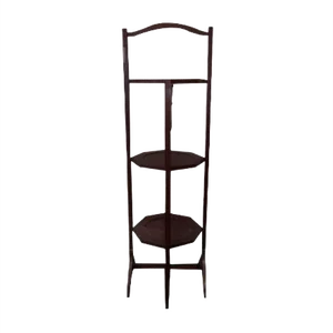 English Mahogany Side Table or Valet Stand