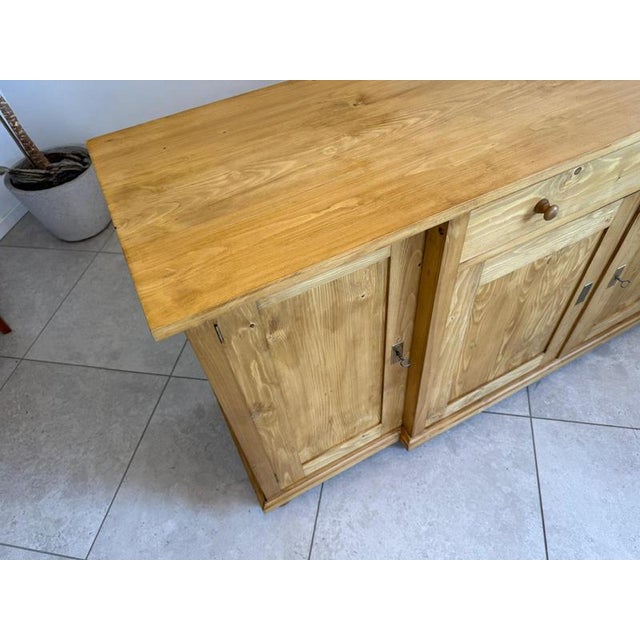 Wood Art Nouveau Apothecary Cabinet For Sale - Image 7 of 17