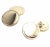 Tiffany and Co. Tiffany & Co. 14k Yellow Gold Mens Cufflinks Tuxedo Buttons Full Set - 3 Pieces For Sale - Image 4 of 9