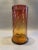 9.5" Antique Victorian Amberina Swirl Art Glass Vase For Sale - Image 10 of 12