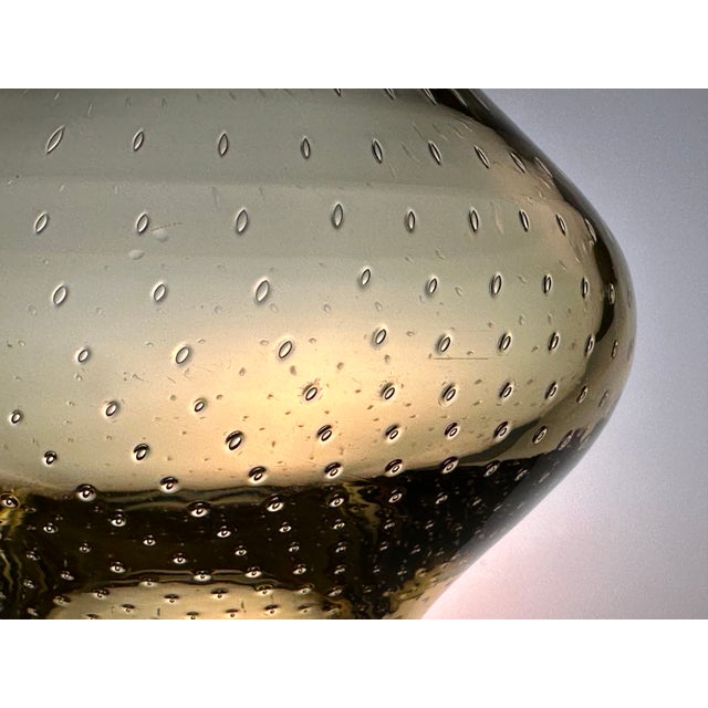 Mouth-Blown Art Glass Vase attributed to WMF, Germany, 1950s For Sale - Image 4 of 15