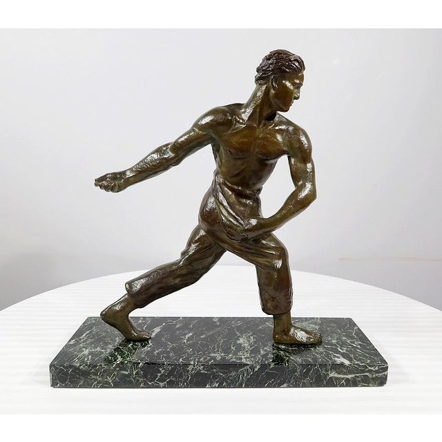 1930s A. Kelety, Art Deco Sower, 1930, Bronze For Sale - Image 5 of 18
