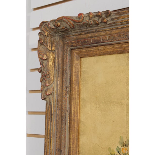 Stunning Artist Signed Still Life Oil Painting on Canvas For Sale - Image 15 of 17