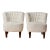 Otto Schulz Lounge Chairs in Bouclé Circa 1950s, Sweden - Set of 2 For Sale