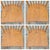 Midcentury Modern Russel Wright for Conant Ball Solid Birch Spindle Back Dining Chairs, Set of 4 For Sale In Washington DC - Image 6 of 17