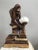 Brown 1950s Darwin’s Human Evolution Chalkware Statue For Sale - Image 8 of 8
