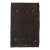 Dark Brown Vintage Kilim Rug - 5`5″ X 8`8″ For Sale