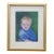 Vintage Original Pastel Portrait Painting of a Young Boy 17" For Sale