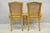 Vintage French Provincial Louis XV Style Cane Dining Side Chairs - Set of 6 For Sale - Image 16 of 18