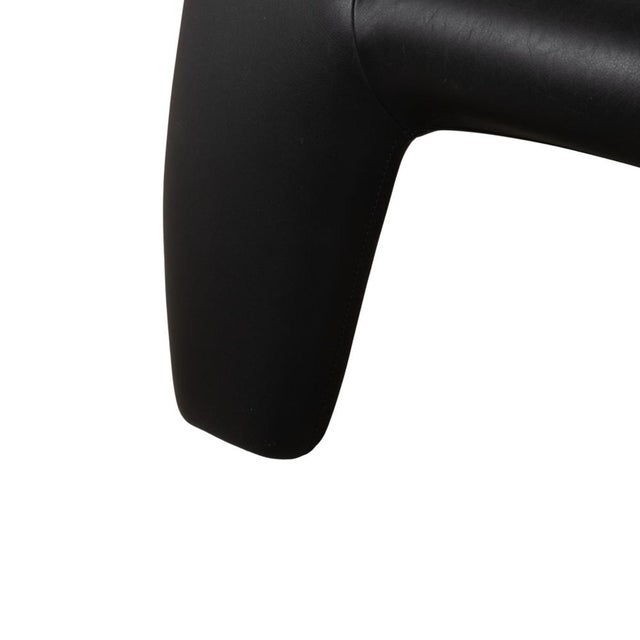 Echnaton 2-Seater Sofa in Black Leather from Leolux For Sale - Image 5 of 14