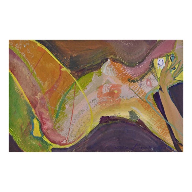 Anastasia Kurakina, Beyond What You Desire, Watercolor, 2016 For Sale