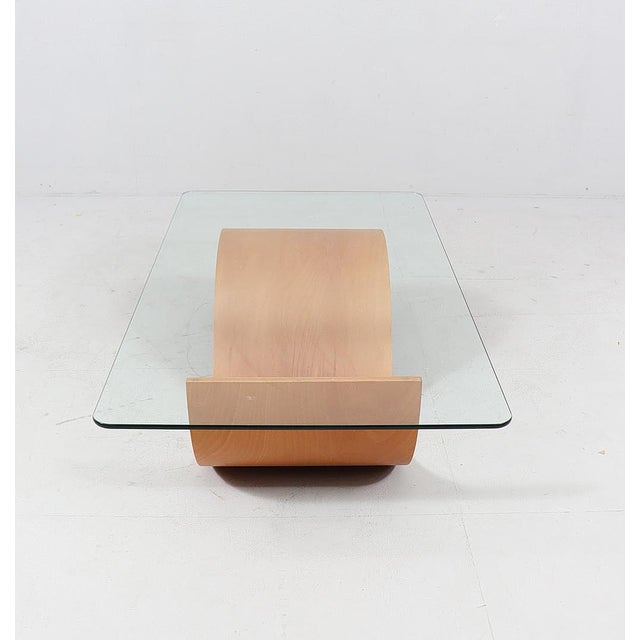 Brown Coffee Table in Organic Shape, Italy, 1980s For Sale - Image 8 of 15