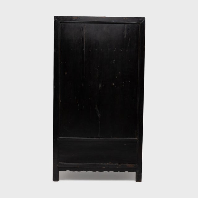 Chinese Four Flowers Dowry Cabinet, C. 1880 For Sale In Chicago - Image 6 of 7