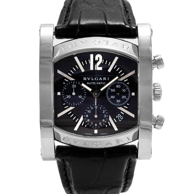 Brand: Bvlgari Gender: Unisex Metal Type: Stainless Steel Diameter: 38.00 mm Weight: 108.25 grams Discontinued BVLGARI...
