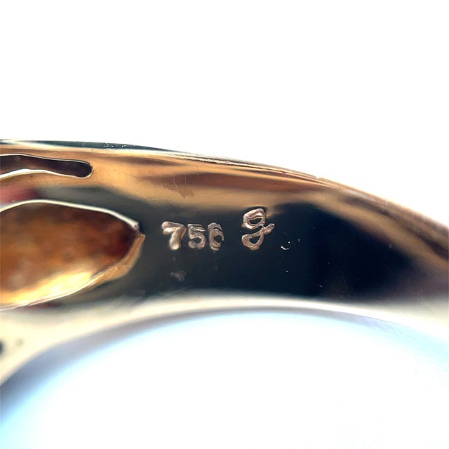 18k Rose Gold Masquerade Horse Design Diamond Ring 2.60 Carats, Size 7 For Sale In New York - Image 6 of 6