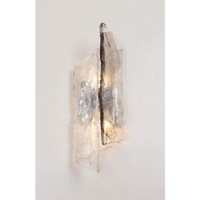 Large Murano Glass Sconce from Kalmar, Austria, 1970s For Sale - Image 9 of 14