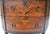 French 19th Century Marquetry Demi-Lune Server Commode, Specimen Marble Top For Sale - Image 13 of 17