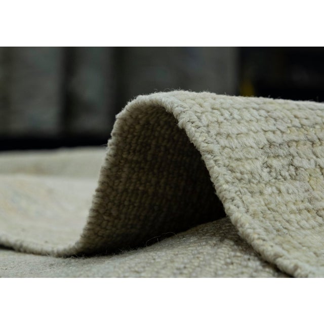 Taupe Turkish Oushak Rug 8'9" x 11'8" #18539 For Sale - Image 8 of 8