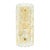 1960s Mid-Century Modern Scandinavian Glass and Brass Sconce by Carl Fagerlund for Orrefors, Sweden For Sale
