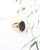 Metal Bloodstone Signet Ring in 18k Rose Gold For Sale - Image 7 of 8