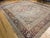 19th Century Agra Rug, Hand-Knotted Wool, Geometric Design, Pale Purple & Gray, 12' X 14’ For Sale In Chicago - Image 6 of 18