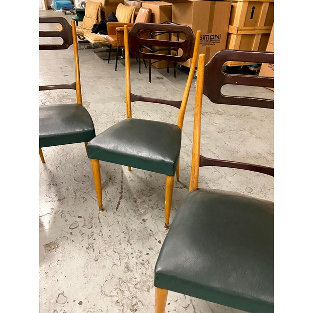 Vintage Dining Chairs Set of 3 For Sale - Image 12 of 13