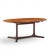 Dyrlund Style Mid Century Danish Rosewood Expanding Dining Table With 2 Leaves For Sale In Chicago - Image 6 of 13