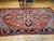 Antique Persian Heriz Serapi Gallery Rug, Hand-Knotted Wool, Geometric Medallion Pattern, Red & Blue, 7x12 For Sale - Image 9 of 11
