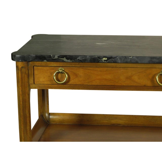 Baker Furniture Company 1970s Neoclassical Console by Baker For Sale - Image 4 of 10
