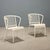 Vintage White Metal Chairs, 1970s, Set of 2 For Sale - Image 9 of 9