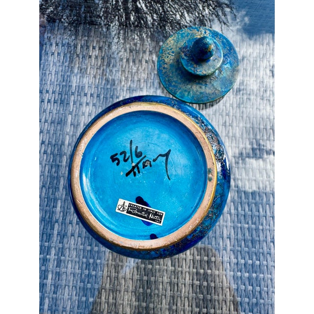 1960s Bitossi Lidded Cinese Urn by Aldo Londi for Rosenthal Netter For Sale - Image 11 of 12