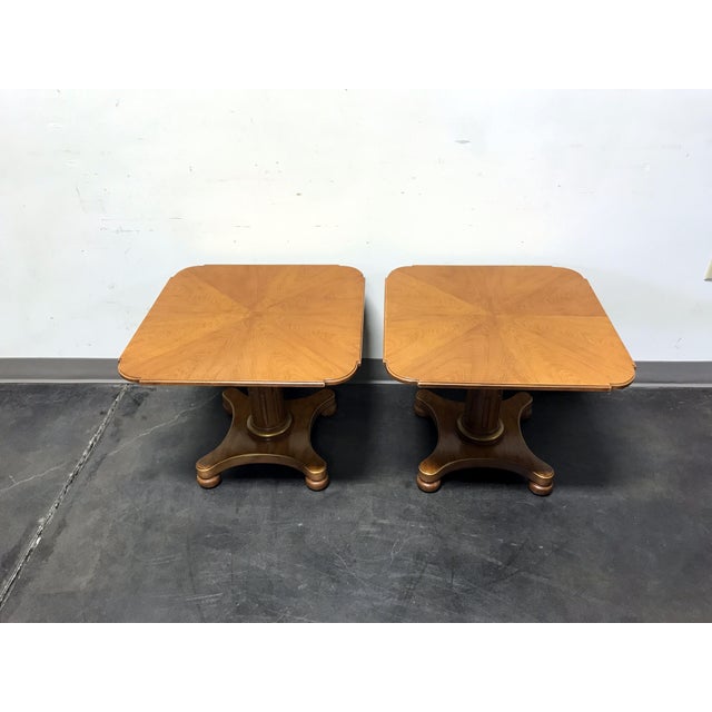 Henredon Mid Century Era Neoclassical Style Low Cocktail Tables a