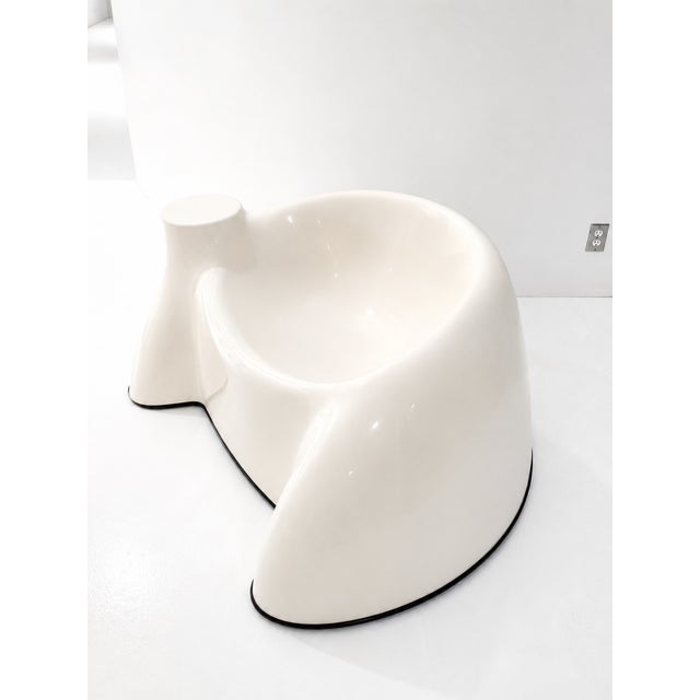 Exceptional vintage American Space Age lounge chair dating to approximately the early 1970s. Constructed as a one-piece...