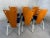 Vintage Chairs in Metal, Set of 6 For Sale - Image 3 of 9