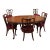 1960s Thomasville Louis XV French Provincial Dining Table and Chairs For Sale