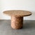 Adrian Pearsall Vintage MCM Round Cork Dining Table 70s For Sale - Image 4 of 10
